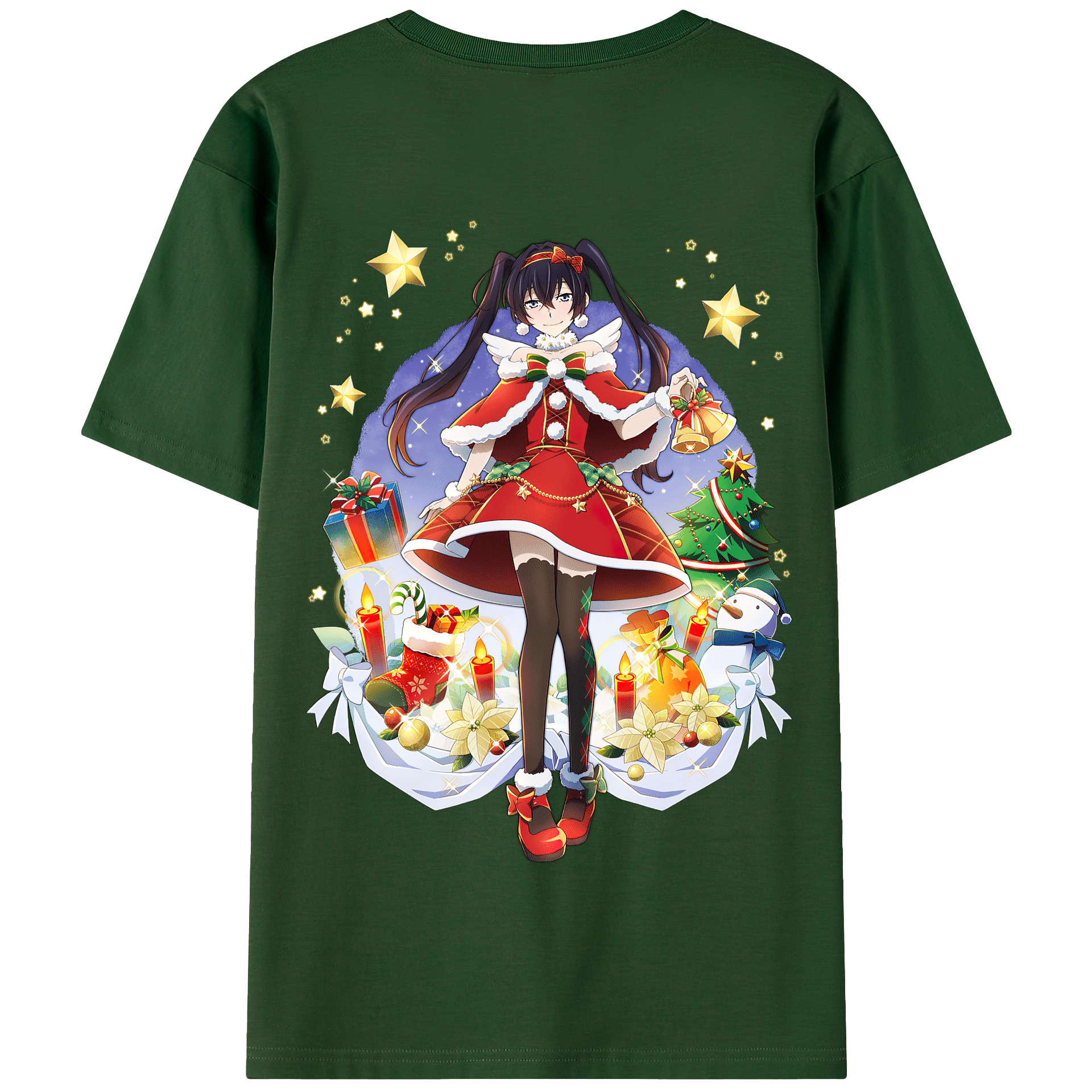（画像用） 文豪ストレイドッグス Bungo Stray Dogs 綿100％半袖Tシャツ（背面プリント）